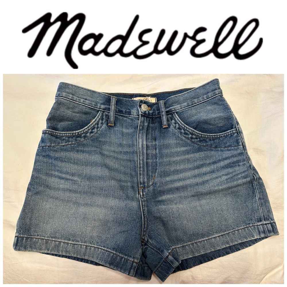 Madewell Denim Workwear Shorts in Clemente Wash Size 28